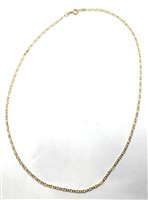 Collana Domar Uomo Collana oro 18k in Oro COOR-288-280